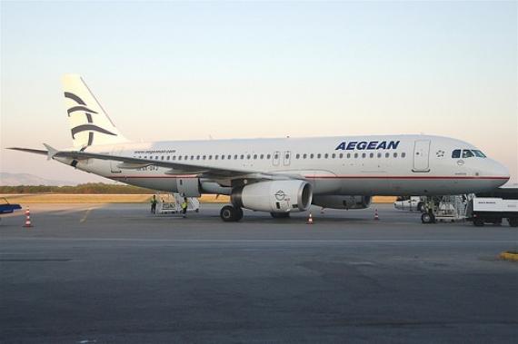 'Aegean Airlines Airbus A320-232; SX-DVJ@KGS;12.06.2011/600ab' - Kos